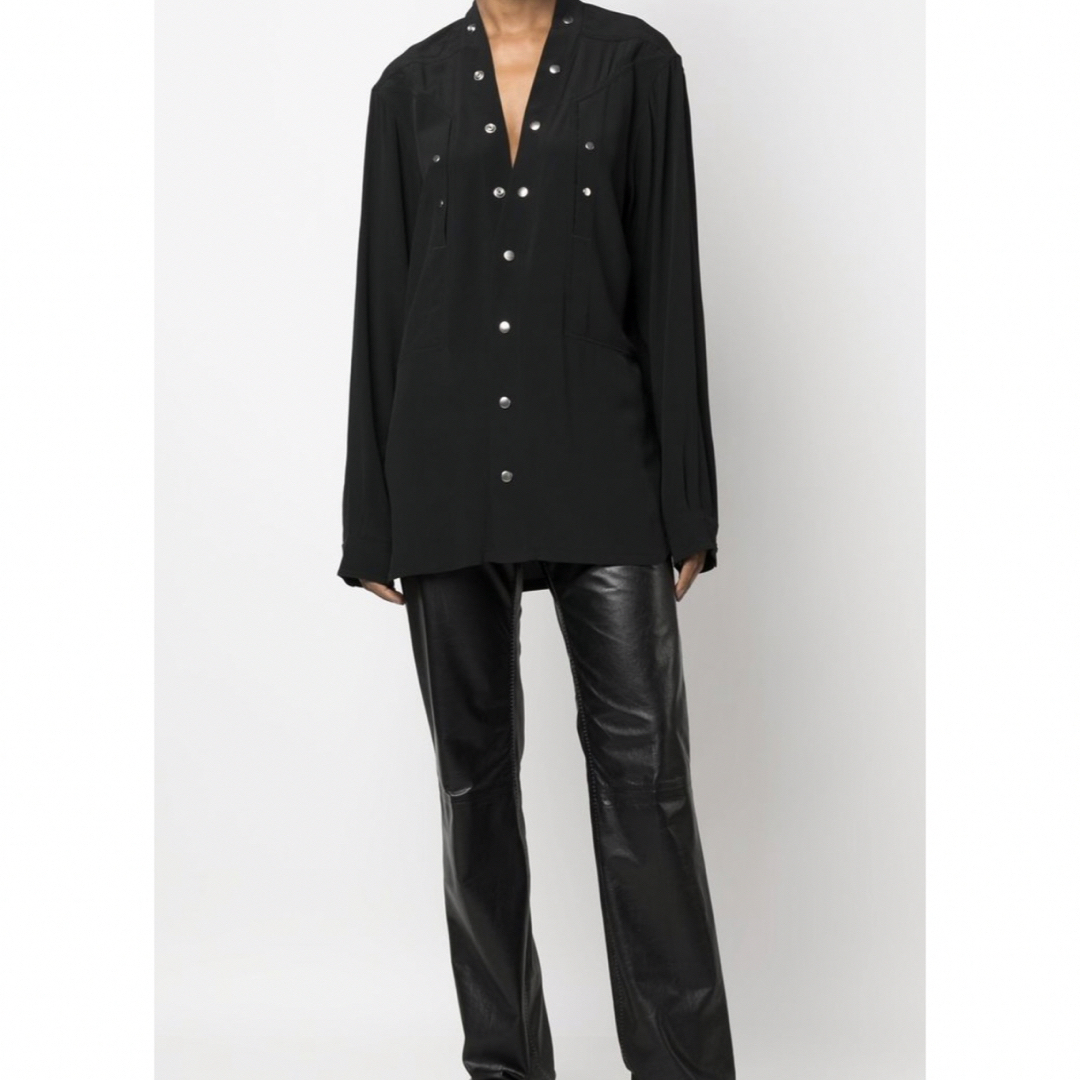 Rick Owens - Rick Owens FOGPOCKET LARRY Shirt ラリー シャツの通販