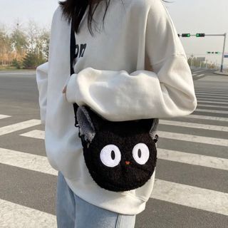 かわいい黒猫のショルダーバッグ新品(その他)