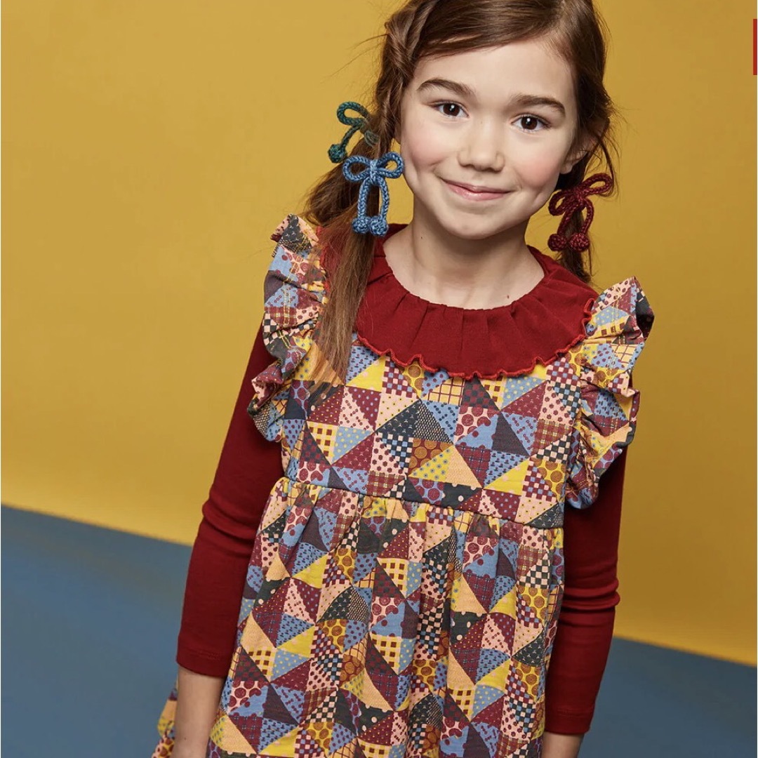 Misha & Puff - 新品 misha and puff ruffle dress 7-8Yの通販 by