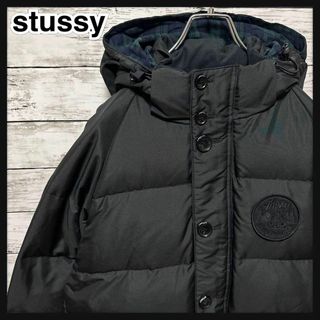 【極美品】STUSSY ステューシー　ゴールドカラー　ブルゾン　ジャンパー　光沢