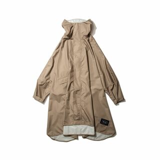 KiU 【2023】 キウ 豪雨対応 自転車 大雨 台風 袖付き レインコート (その他)