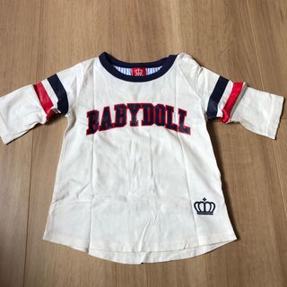 ベビードール(BABYDOLL)のBABY DOLL 七分丈トップス　90サイズ　美品(Tシャツ/カットソー)