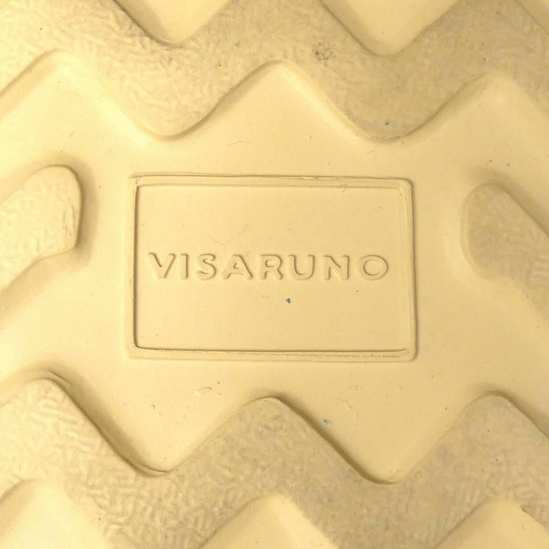 ブーツ 本革 メンズ VISARUNO ビサルノ スエード ベージュNR3458 - ブーツ