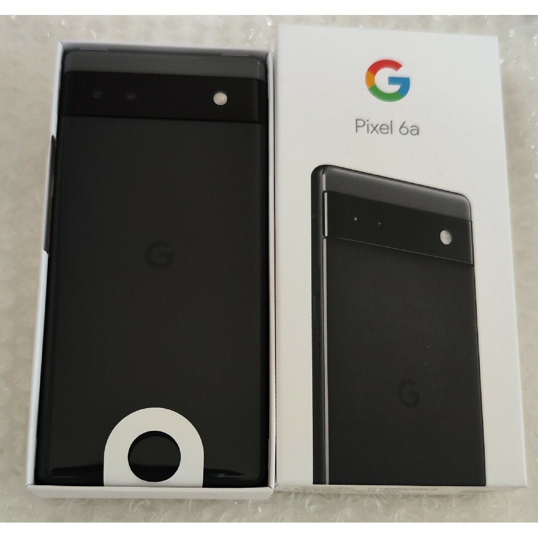 未使用品 Google Pixel 6a 128GB チャコール(ブラック系) 未使用品 Google Pixel 6a 128GB チャコール(ブラック系)