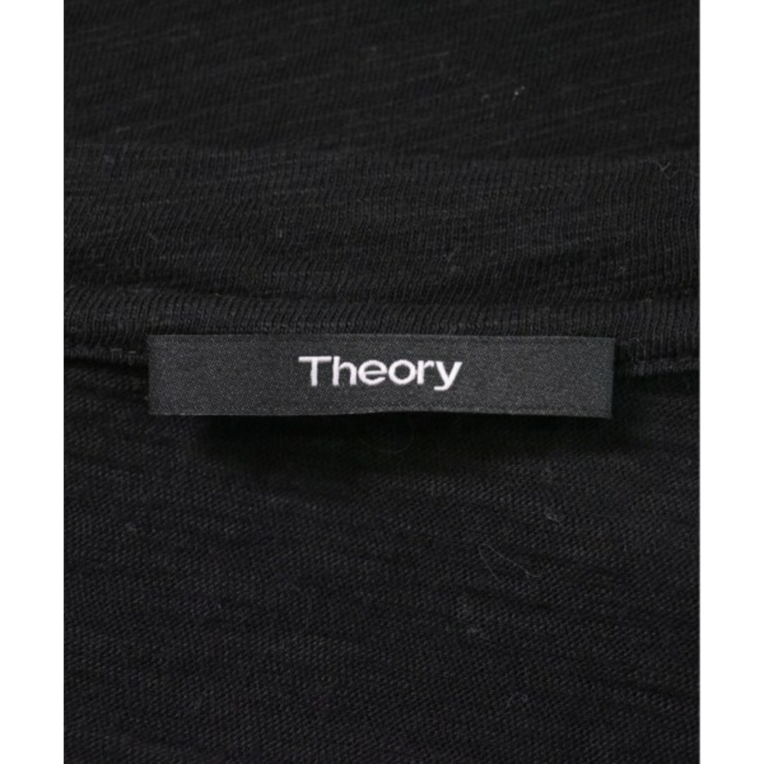 theory(セオリー)のTheory セオリー Tシャツ・カットソー S 黒 【古着】【中古】 レディースのトップス(カットソー(半袖/袖なし))の商品写真