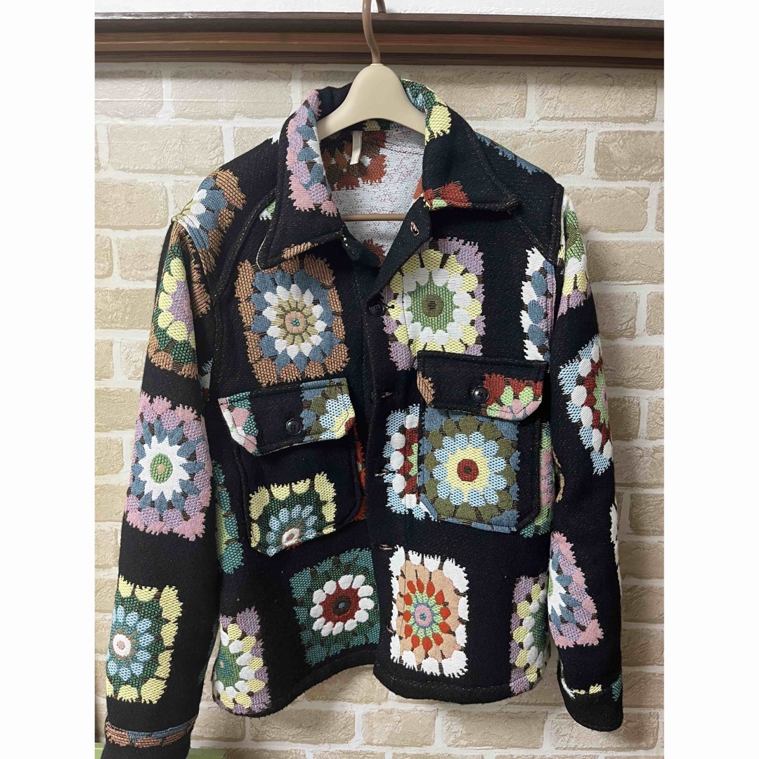 Maison Martin Margiela(マルタンマルジェラ)のSUNFLOWER FLORA CPO SHIRT モーガン着用 メンズのジャケット/アウター(その他)の商品写真