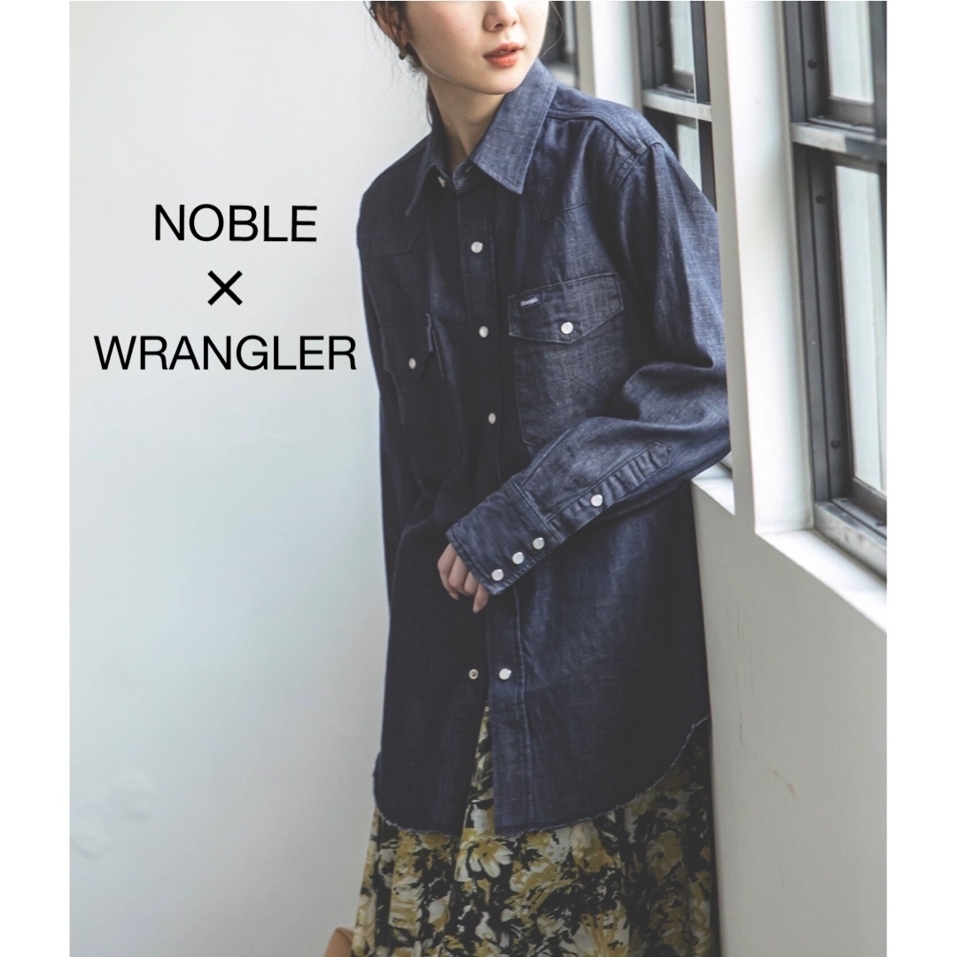 【新品・レア】WRANGLER デニムシャツ　NOBLE別注