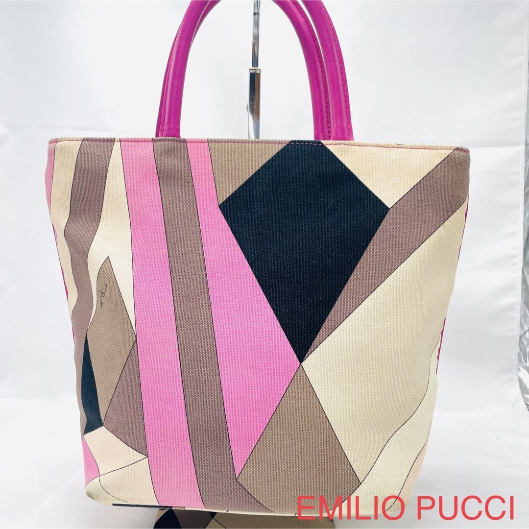 EMILIO PUCCI エミリオプッチ　ハンドバッグトートバッグ　総柄