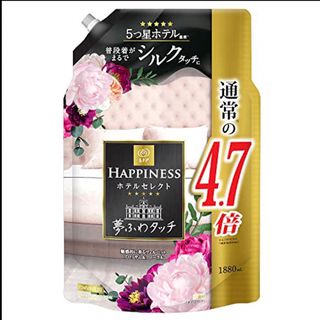 ピーアンドジー(P&G)のレノアハピネス 柔軟剤 ヴェルベットブロッサム&フローラル 1,880mL(洗剤/柔軟剤)