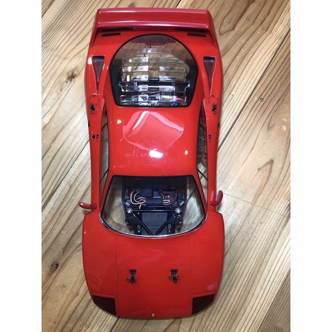 超希少1990年代当時モノ1/10タミヤCカーフェラーリF40 ほぼ未走行 美品