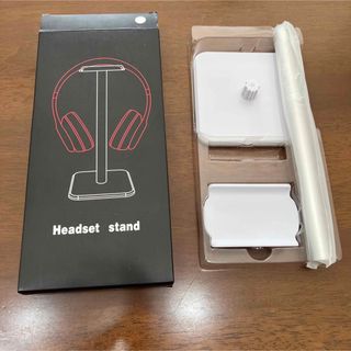 新品　ヘッドセットスタンド　headset stand ヘッドホン　ヘッドフォン(ヘッドフォン/イヤフォン)