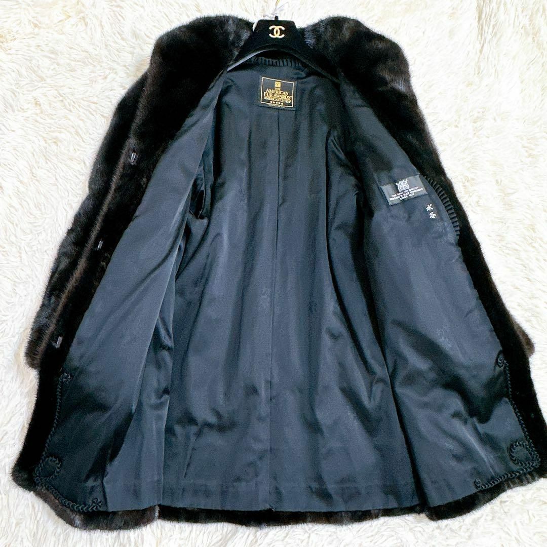 最高級5つ星☆AMERICAN FUR AWARDS ロングコート ミンク 毛皮 - 毛皮