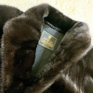 最高級5つ星☆AMERICAN FUR AWARDS ロングコート ミンク 毛皮