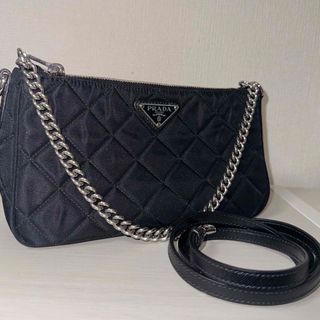 値下げ　PRADA プラダ  ショルダーバッグ 1BH026 ナイロン レザー