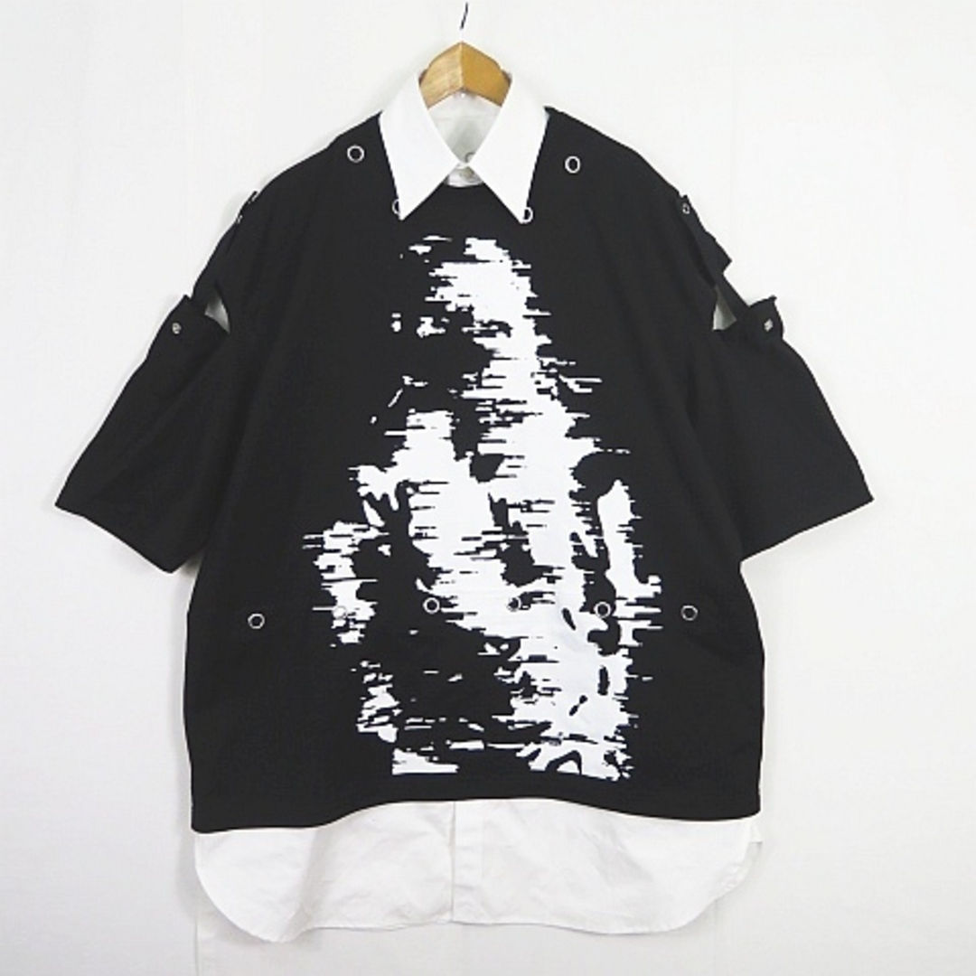 タカヒロミヤシタザソロイスト Tシャツ襟裾着脱可能 44 ブラック | フリマアプリ ラクマ