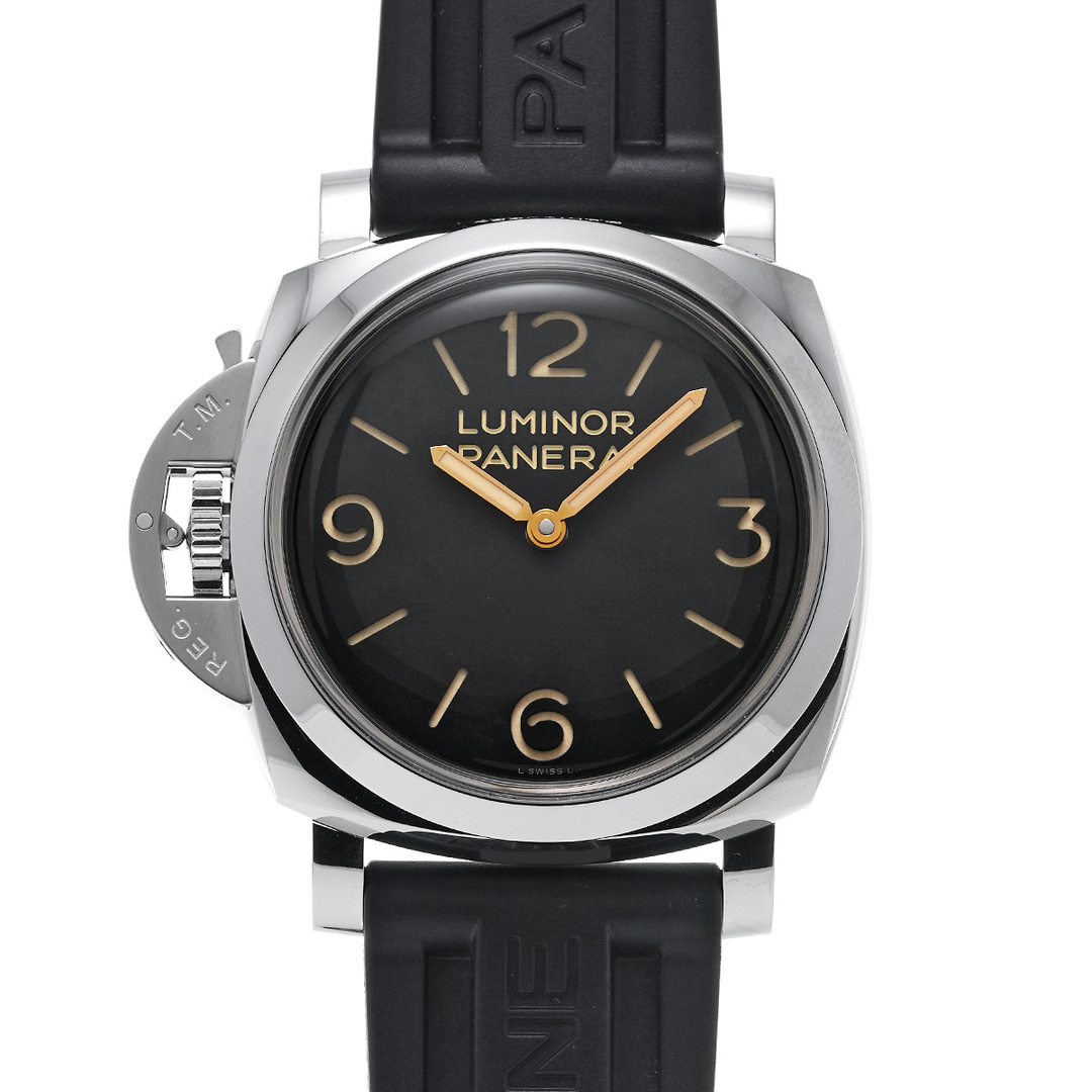 OFFICINE PANERAI(オフィチーネパネライ)の中古 パネライ PANERAI PAM00557 R番(2015年製造) ブラック メンズ 腕時計 メンズの時計(腕時計(アナログ))の商品写真