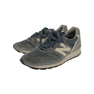 NEW BALANCE ニューバランス USA製 M996CHG ローカットスニーカー ブルー 27㎝(スニーカー)