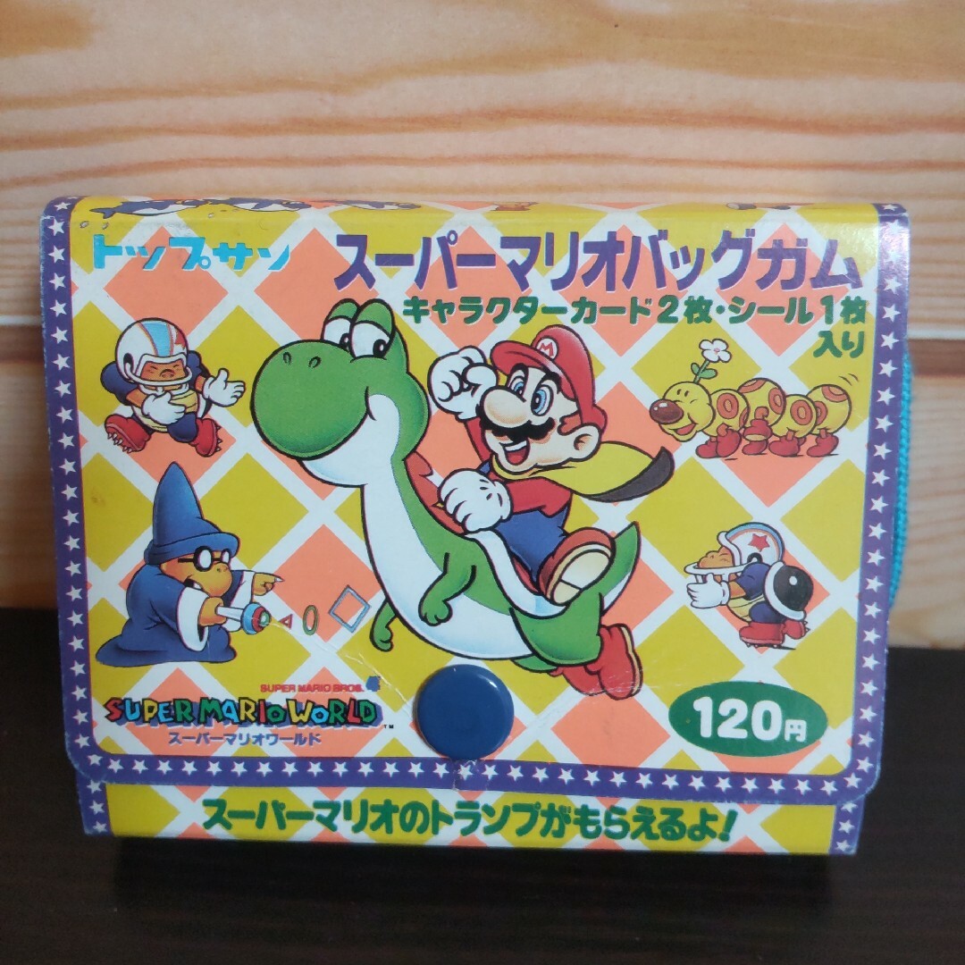 【レア】【当時物】トップサン スーパーマリオバッグガム 空き箱 | フリマアプリ ラクマ