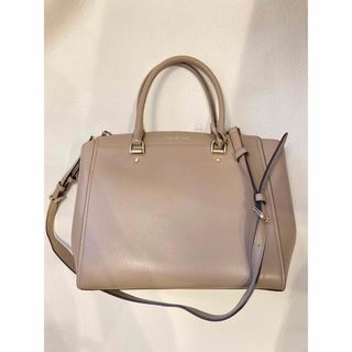 マイケルコース(Michael Kors)のマイケルコース ハンドバッグ ベージュ   バッグ　ショルダー(ハンドバッグ)