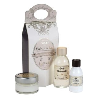 サボン(SABON)のウェルカムキット パチュリ・ラベンダー・バニラ (ボディスクラブ)