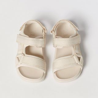 ZARA KIDS - zarakids モノクロームサンダル　24