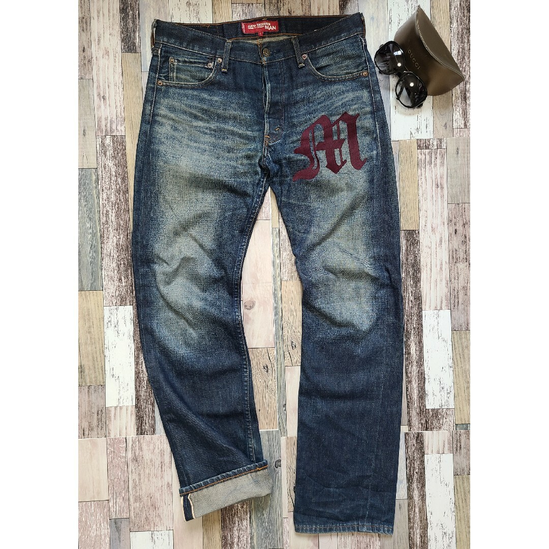 40代★超絶希少品★JUNYAWATANABE× Levi’s jw503 赤耳