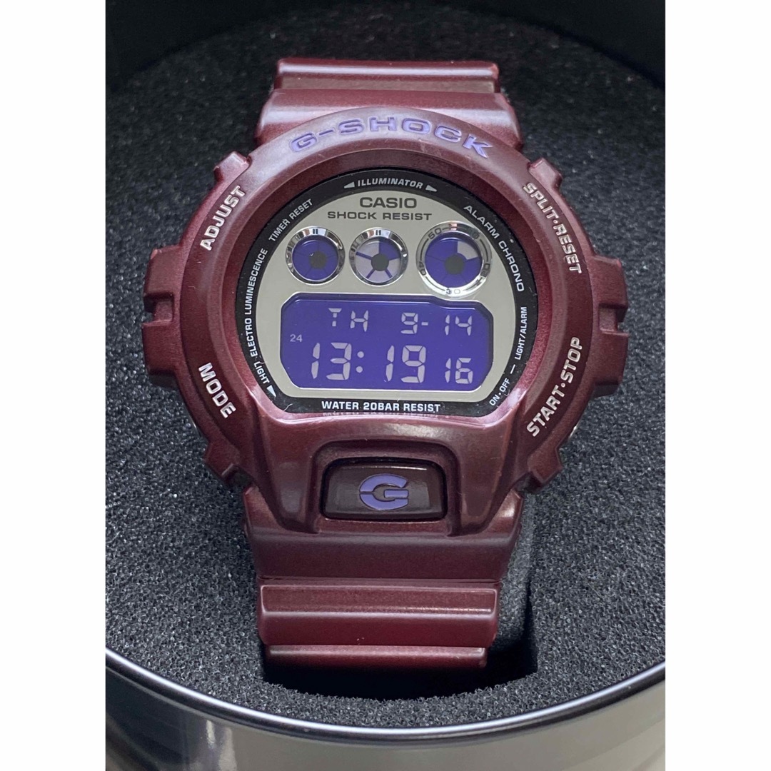 G-SHOCK/メタリック/ビンテージ/DW-6900SB/三つ目/バーガンディ-