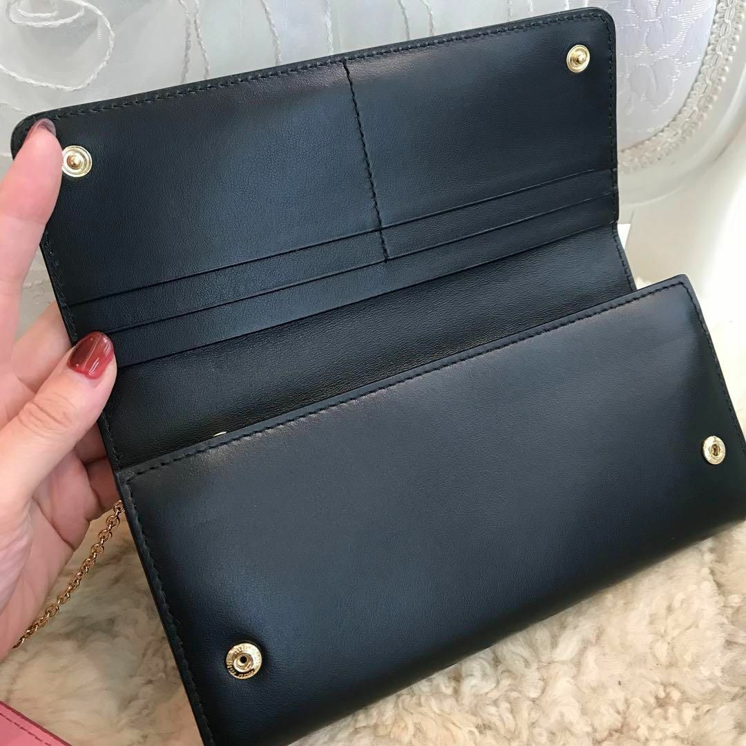 miumiu - ☆未使用品☆ミュウミュウ 二つ折り長財布 リボン パスケース