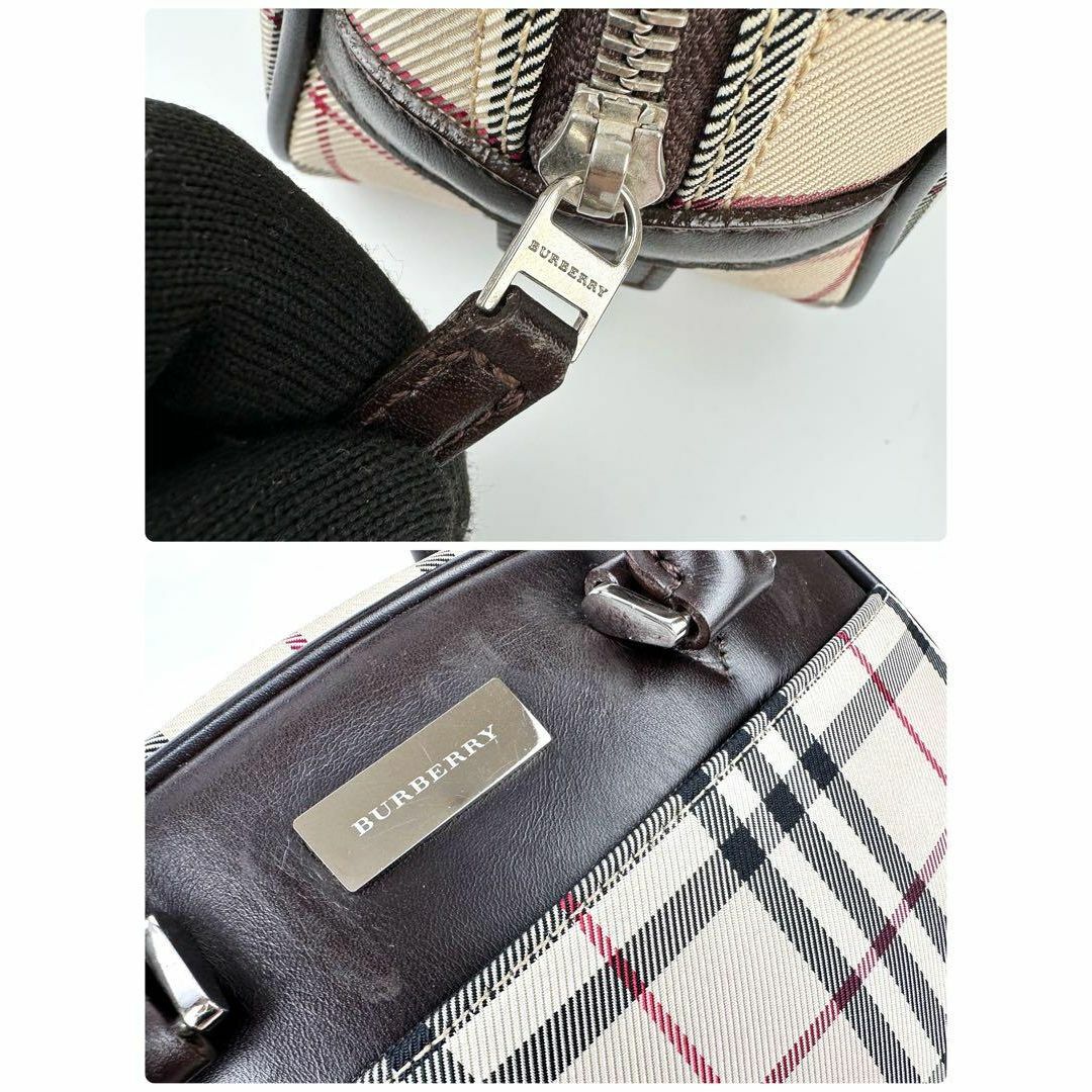 BURBERRY - バーバリー ミニボストン ワンマイルバッグ ノバ BURBERRY - バーバリー ミニボストン ワンマイルバッグ ノバ
