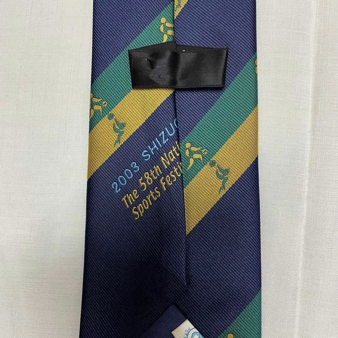 2003年 第58回記念 静岡国体 サッカー競技 ネクタイ コレクター 非売品