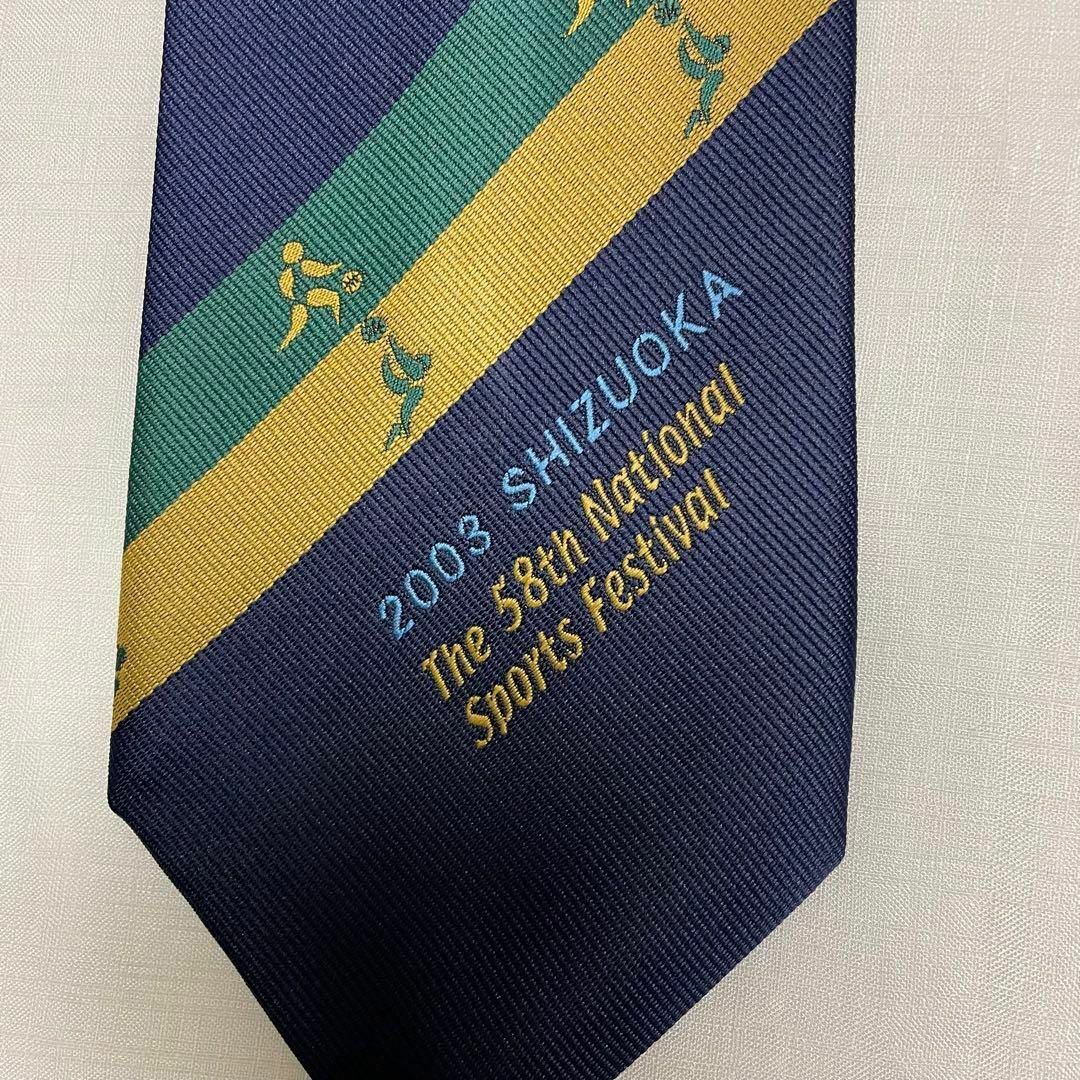 2003年 第58回記念 静岡国体 サッカー競技 ネクタイ コレクター 非売品