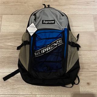 【新品未使用】Supreme 23FW バックパック　ブルー　正規品