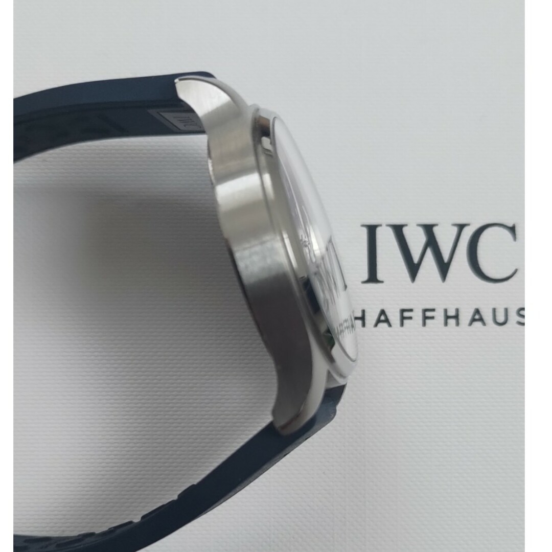 IWC パイロットウォッチ マーク20 ブルーラバーストラップ付