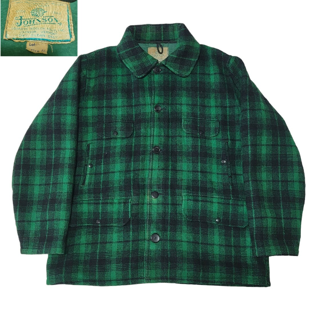 【超希少】70S Johnson Woolen Mills マッキーノジャケット | フリマアプリ ラクマ