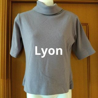 リヨン(LYON)のLyon  タートルネック半袖カットソー(カットソー(半袖/袖なし))