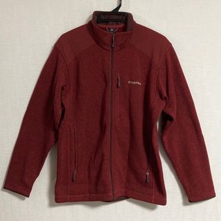 モンベル(mont bell)のmont-bell メンズ フリース　ニットジャケット　クリマプラス　XLサイズ(登山用品)