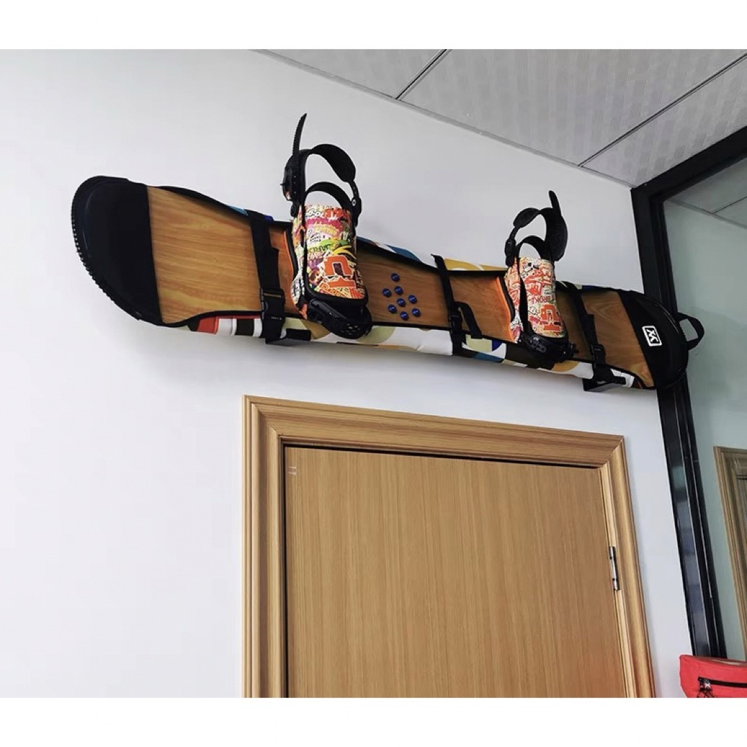 1年修理保証 スノーボード&スケートボード用 ディスプレイラック (6+1