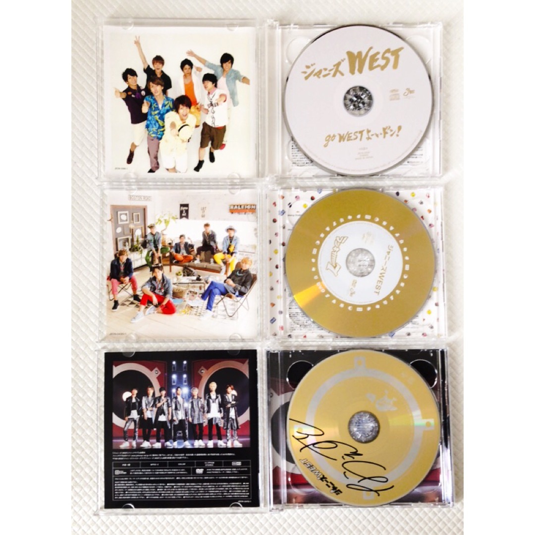 初回盤3点セット ジャニーズWEST『ラキセ』など 他7点 ※w458 初回盤3点セット ジャニーズWEST『ラキセ』など 他7点 ※w458