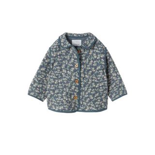 ザラキッズ(ZARA KIDS)のzara キッズ フラワー柄 キルティングジャケット　(ジャケット/上着)