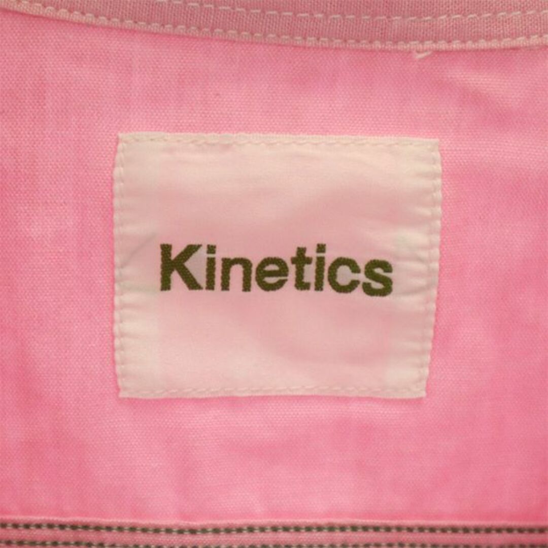 kinetics(キネティックス)のキネティックス 長袖 ミリタリーシャツ ピンク Kinetics メンズ 【中古】  【230914】 メンズのトップス(シャツ)の商品写真