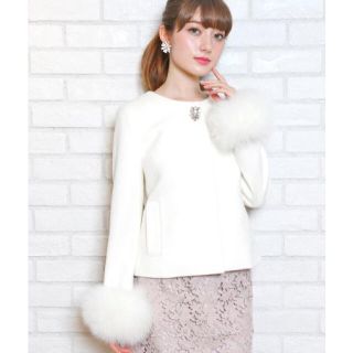 ♡ 美品 アプワイザーリッシェ   3way ファー ショート コート ♡