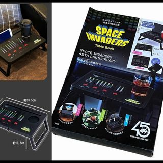 G② 開封 未使用品 スペースインベーダー 誕生45周年記念 テーブル ブック(コーヒーテーブル/サイドテーブル)