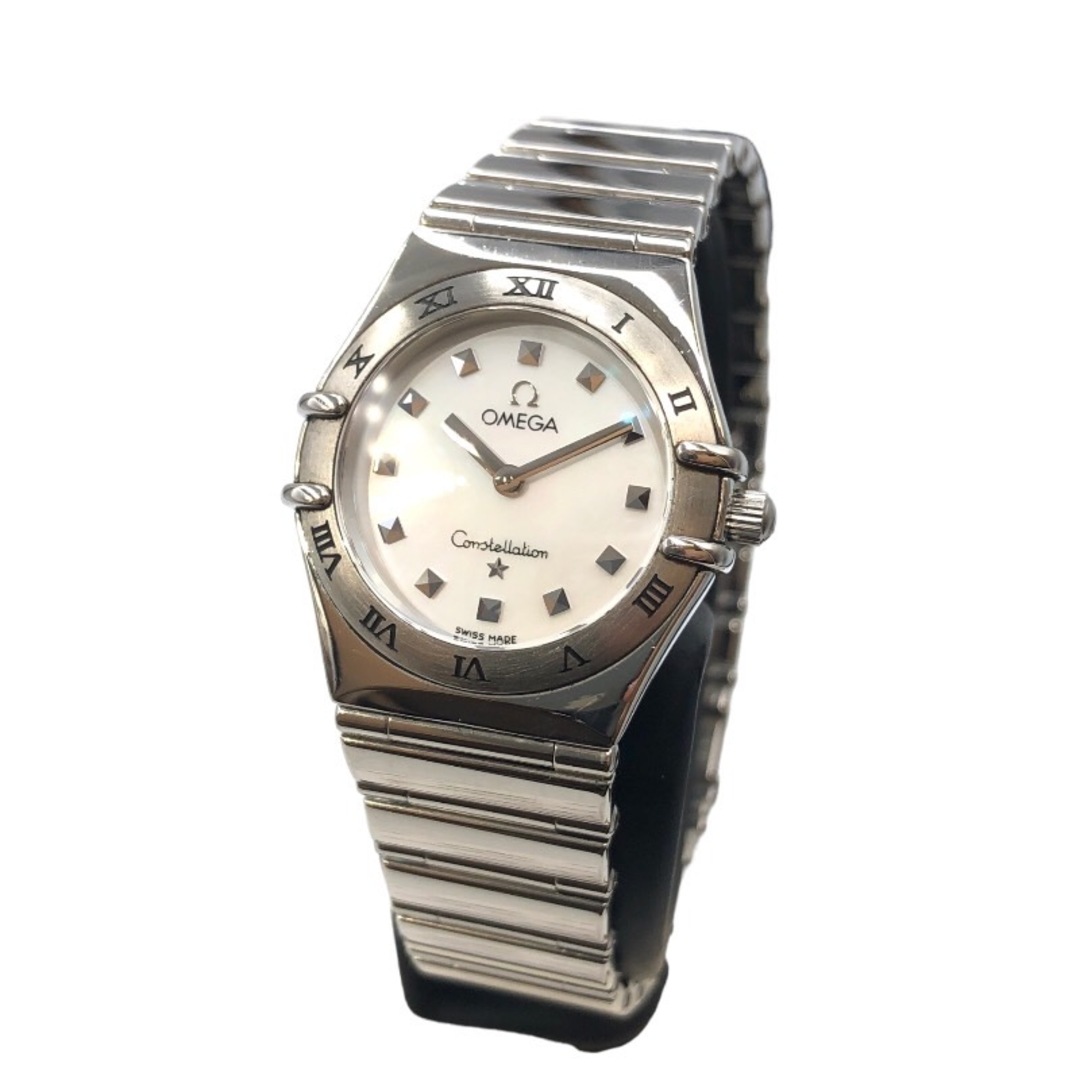 オメガ OMEGA コンステレーションホワイトシェル 1571.71 ステンレススチール レディース 腕時計