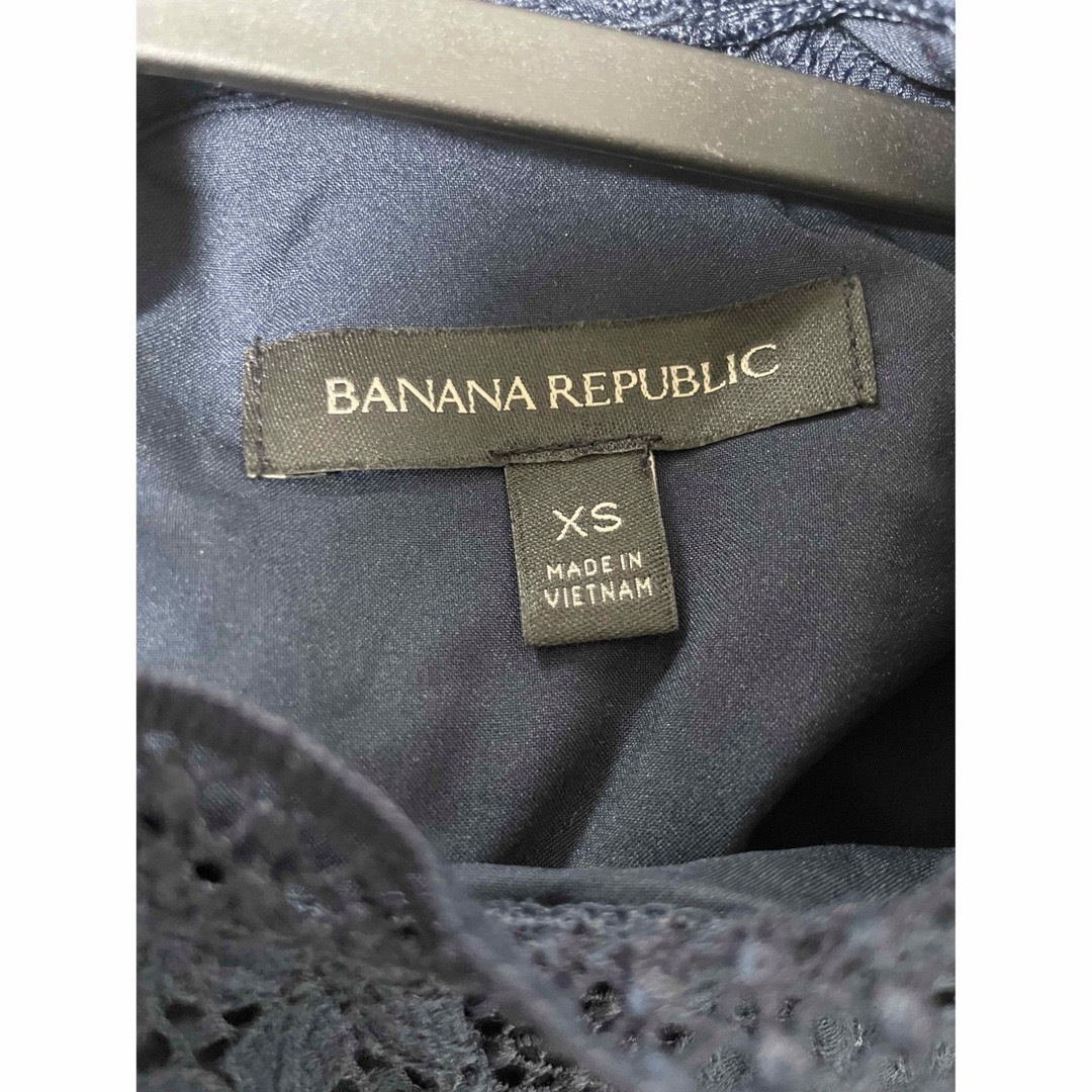 Banana Republic(バナナリパブリック)のBANANA REPUBLIC バナナリパブリック タンクトップ ネイビー XS レディースのトップス(タンクトップ)の商品写真