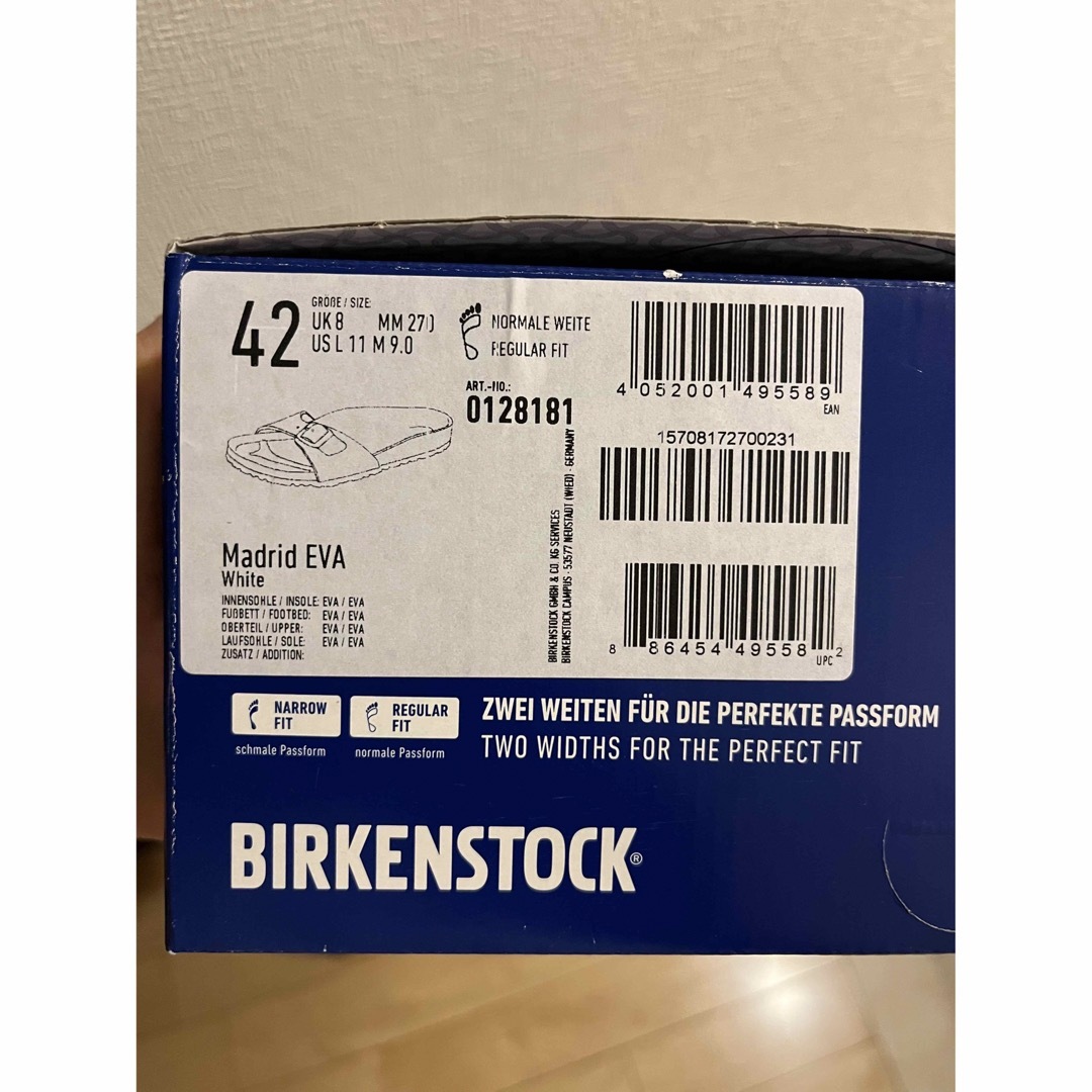 BIRKENSTOCK(ビルケンシュトック)の新品タグ付き　ビルケンシュトック  EVAサンダル　２７センチ　EVAサンダル メンズの靴/シューズ(サンダル)の商品写真