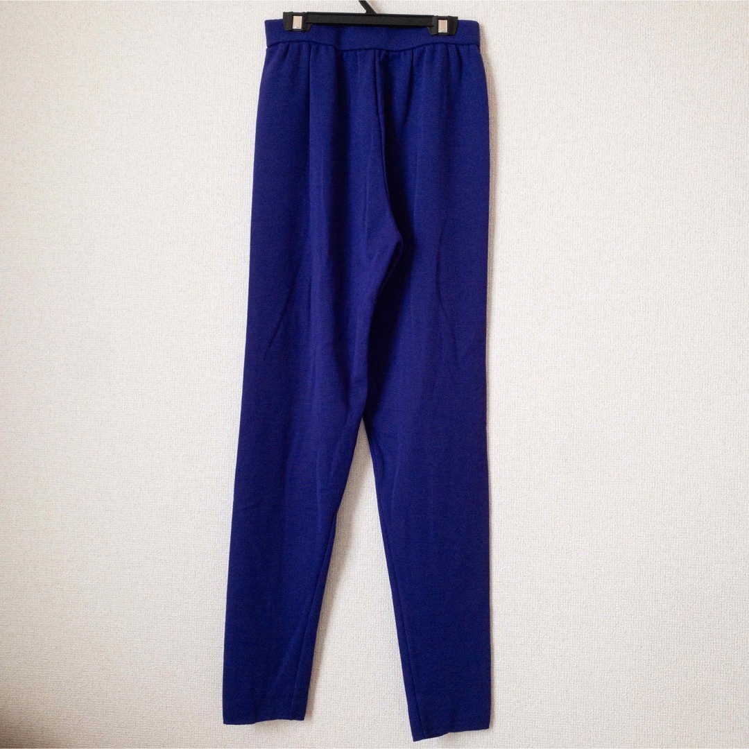 【新品未使用】PARIS パンツ 日本製 ゴルフ 青紫 定価19000円 3
