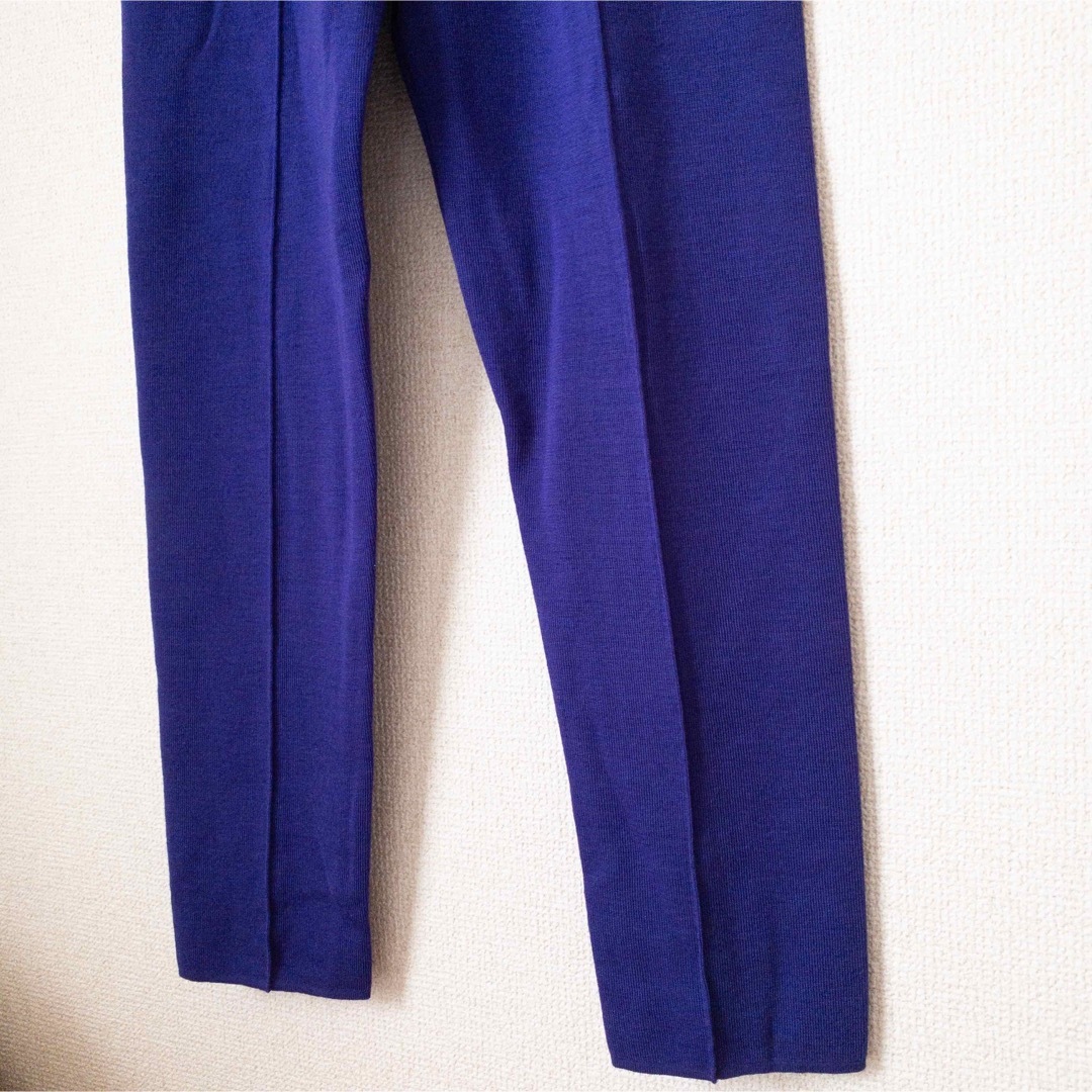 【新品未使用】PARIS パンツ 日本製 ゴルフ 青紫 定価19000円 2