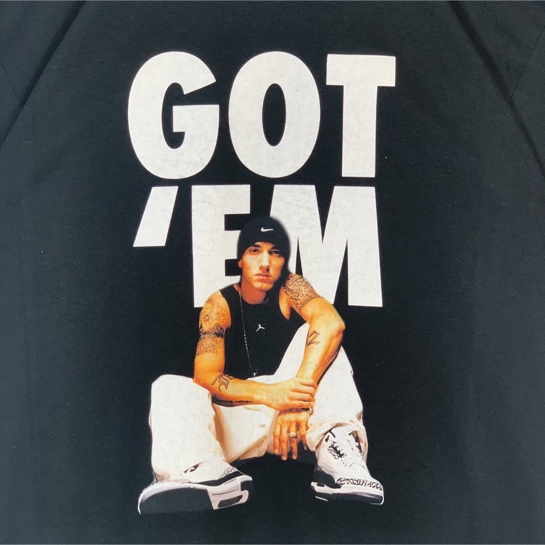 セール エミネムL黒 ゴッテム EMINEM GOTEM Tシャツ