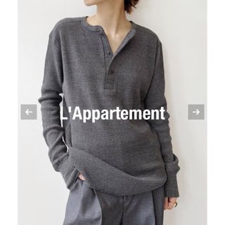 アパルトモン【グッドグリーフ】ヘンリーネックサーマルトップ