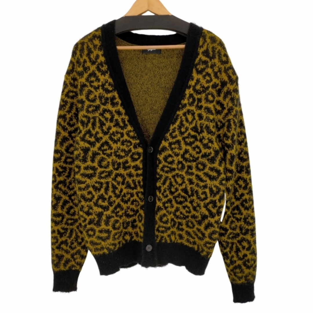 MYne(マイン) Leopard Knit メンズ トップス カーディガン